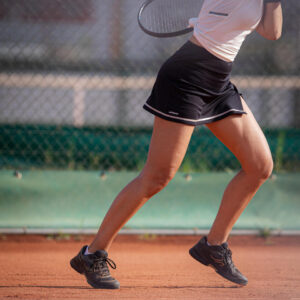 دامن تنیس زنانه آرتنگو Dry 500 - مشکی
