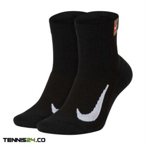جوراب تنیس ساق کوتاه نایک NikeCourt (2 جفت) - مشکی