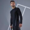 تی شرت آستین بلند تنیس مردانه آرتنگو ترمیک - مشکی - Image 5