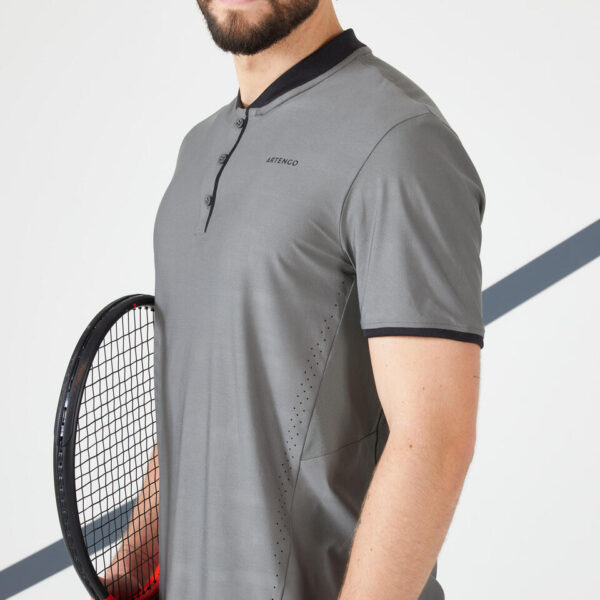 تی شرت تنیس مردانه آرتنگو +Artengo TTS DRY - خاکستری خاکی