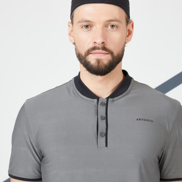 تی شرت تنیس مردانه آرتنگو +Artengo TTS DRY - خاکستری خاکی