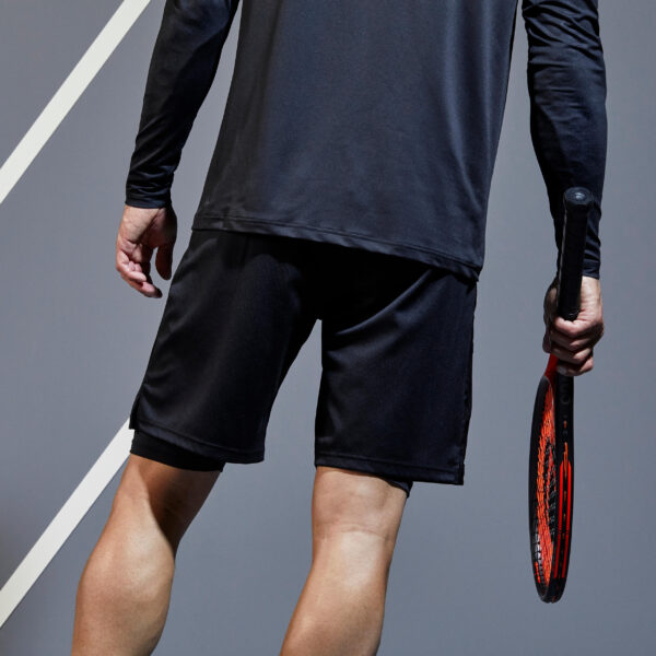 شلوارک تنیس مردانه آرتنگو TSH 500 ترمیک - مشکی