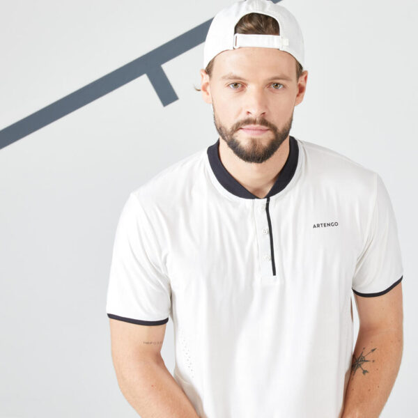 تی شرت تنیس مردانه آرتنگو +ARTENGO TTS DRY - سفید