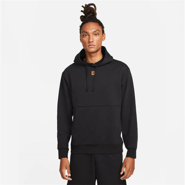هودی تنیس مردانه نایک Fleece - مشکی