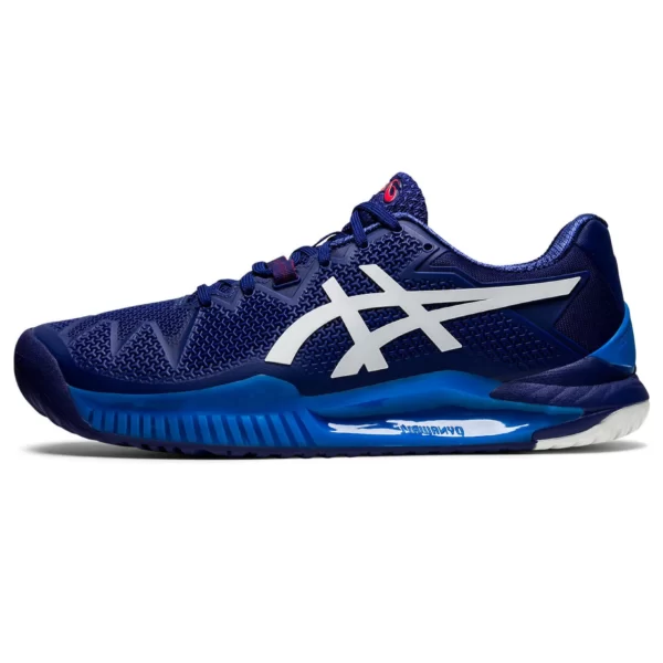 کفش تنیس مردانه اسیکس ASICS GEL-RESOLUTION 8 - آبی تیره| تنیس 24