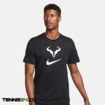 تی شرت تنیس مردانه نایک کورت NikeCourt Dri-FIT Rafa - مشکی
