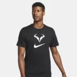 تی شرت تنیس مردانه نایک کورت NikeCourt Dri-FIT Rafa - مشکی