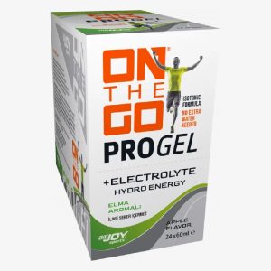 پرو ژل انرژی زا و معدنی PROGEL ON THE GO طعم سیب - بسته 24 عددی