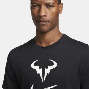 تی شرت تنیس مردانه نایک کورت NikeCourt Dri-FIT Rafa – مشکی