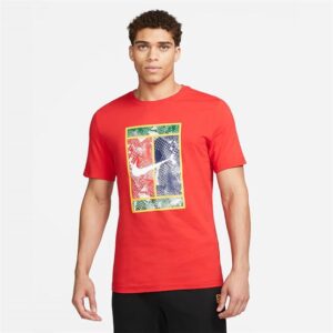 تی شرت تنیس مردانه نایک NikeCourt - نارنجی