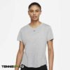 تی شرت تنیس زنانه نایک Nike Dri-FIT One - خاکستری