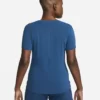 تی شرت تنیس زنانه نایک Nike Dri-FIT UV One Luxe - آبی تیره - Image 2