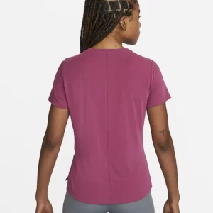 تی شرت تنیس زنانه نایک Nike Dri-FIT UV One Luxe – بنفش