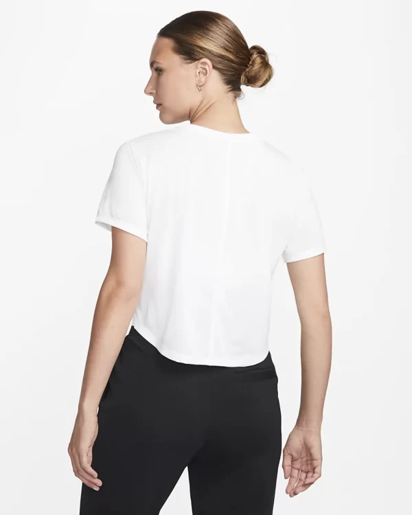 تی شرت تنیس زنانه نایک NikeCourt Dri-FIT Heritage - سفید