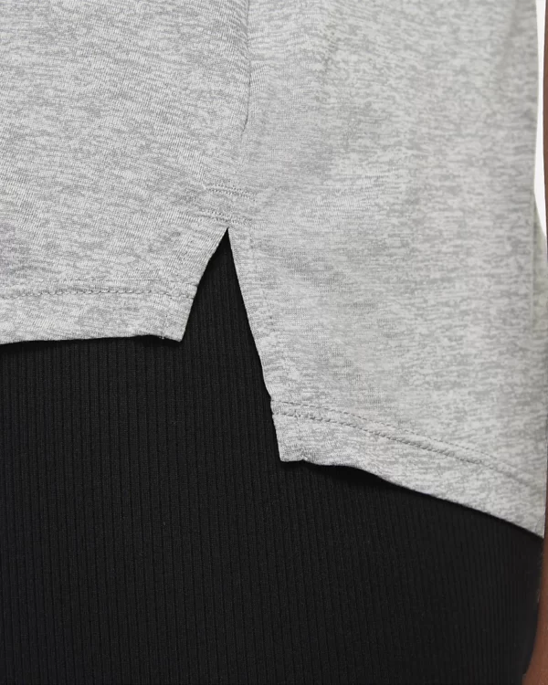 تی شرت تنیس زنانه نایک Nike Dri-FIT One - خاکستری