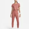 تی شرت تنیس زنانه نایک NikeCourt Dri-FIT Heritage - صورتی پر رنگ - Image 3