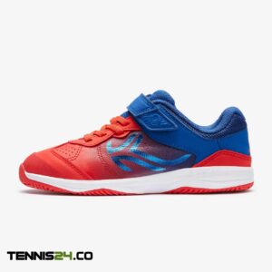 کفش تنیس بچه گانه آرتنگو ARTENGO TS160 چسبی - قرمز