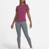 تی شرت تنیس زنانه نایک Nike Dri-FIT UV One Luxe - بنفش - Image 3