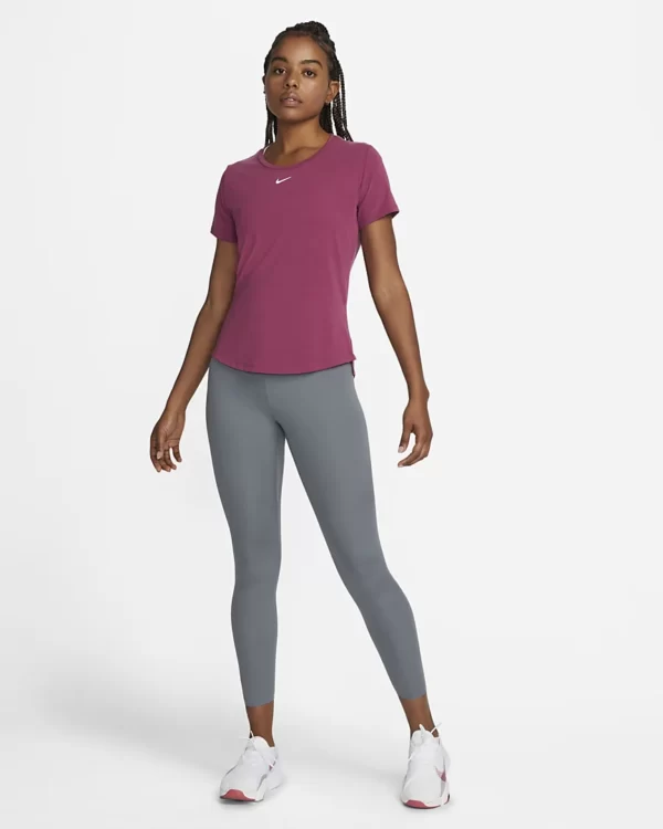 تی شرت تنیس زنانه نایک Nike Dri-FIT UV One Luxe - بنفش