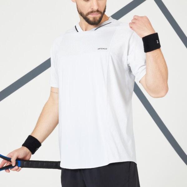 تی شرت تنیس مردانه آرتنگو ARTENGO TTS DRY - خاکستری روشن| تنیس 24