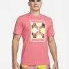 تیشرت تنیس مردانه نایک NikeCourt- صورتی