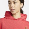 هودی ورزشی زنانه نایک NikeCourt Fleece- صورتی