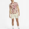 تی شرت تنیس مردانه نایک NikeCourt Dri-FIT Advantage- کرمی