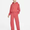 هودی ورزشی زنانه نایک NikeCourt Fleece- صورتی