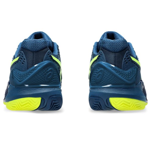 کفش تنیس مردانه اسیکس Asics Gel-Resolution 9 Clay - سرمه ای/سبز - Image 5