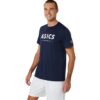 تی شرت مردانه آسیکس Asics Court Tennis Graphic- سرمه ای