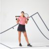 تی شرت تنیس زنانه آرتنگو Artengo DRY 500- صورتی