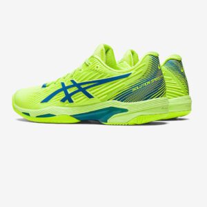 کفش تنیس زنانه اسیکس Asics Solution Speed FF2- سبز فسفری