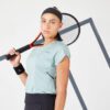 تی شرت تنیس زنانه آرتنگو Artengo DRY 500- سبز - Image 4