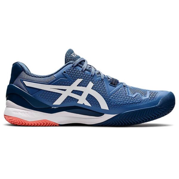 کفش تنیس مردانه اسیکس Asics Gel-Resolution 8 Clay- سرمه ای