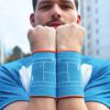 مچ بند تنیس بابولات Babolat Reversible Jumbo –نارنجی/آبی