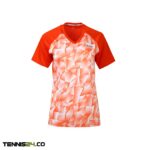 تی شرت تنیس زنانه هد Head Tokyo V Neck- نارنجی