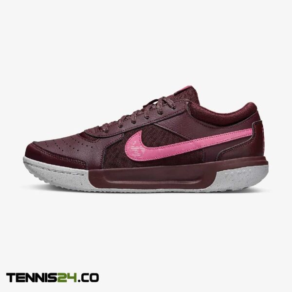 کفش تنیس زنانه نایک NikeCourt Zoom Lite 3 Premium- زرشکی