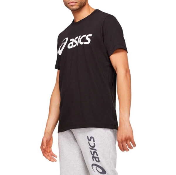 تی شرت تنیس مردانه اسیکس Asics Big Logo Tee- مشکی