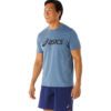 تی شرت تنیس مردانه اسیکس Asics Big Logo Tee- آبی