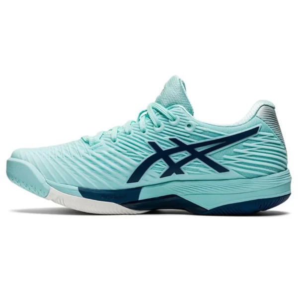 کفش تنیس زنانه اسیکس Asics Solution Speed FF2 – آبی