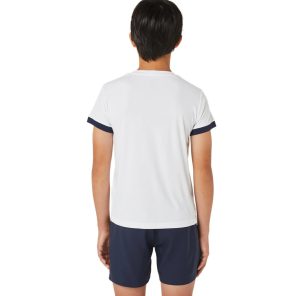 تی شرت تنیس پسرانه اسیکس Asics Tennis SS Top- سفید