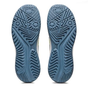 کفش تنیس بچگانه اسیکس Asics Unisex Gel-Resolution 9 GS- خاکستری/سبز
