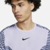 تی شرت تنیس مردانه نایک Nikecourt Dri Fit Slam- خاکستری