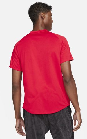 تی شرت تنیس مردانه نایک NikeCourt Dri-FIT Victory- قرمز