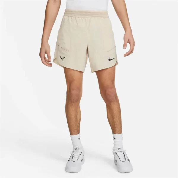 شلوارک تنیس مردانه نایک NikeCourt Dri-FIT ADV Rafa- بژ