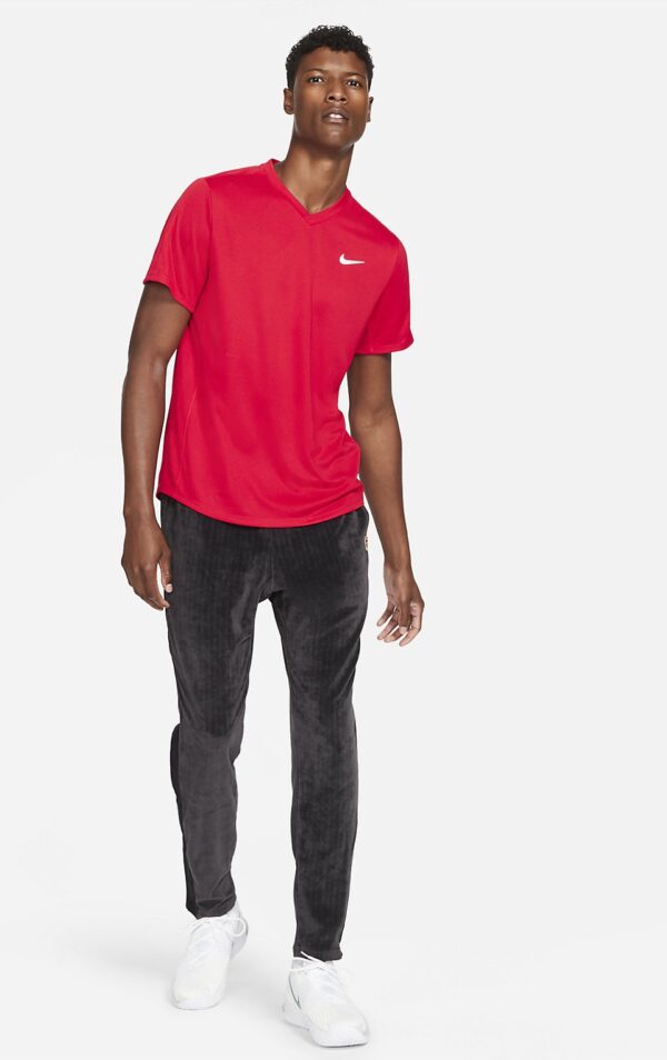 تی شرت تنیس مردانه نایک NikeCourt Dri-FIT Victory- قرمز