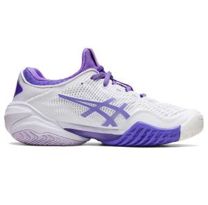 کفش تنیس زنانه اسیکس Asics Court FF3- سفید/بنفش