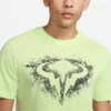 تی شرت تنیس مردانه نایک Nike Rafa Dri-FIT- زرد
