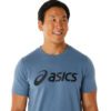 تی شرت تنیس مردانه اسیکس Asics Big Logo Tee- آبی