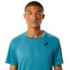 تی شرت تنیس مردانه اسیکس Asics Court SS TEE- آبی